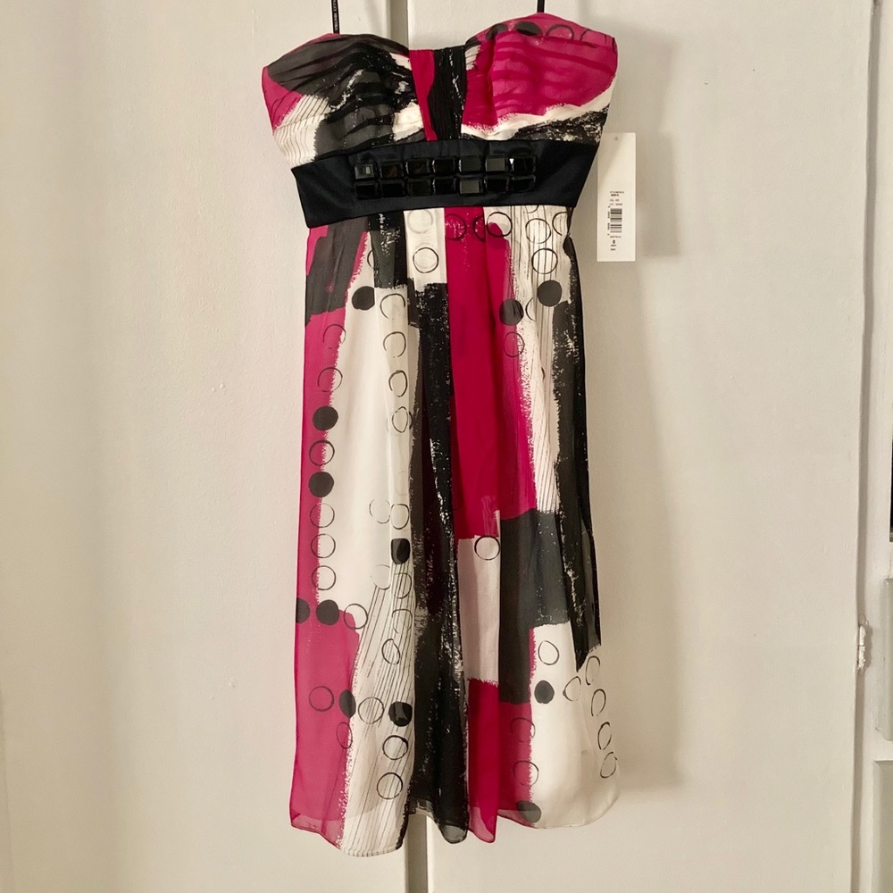 Strapless Badgley Mischka dress